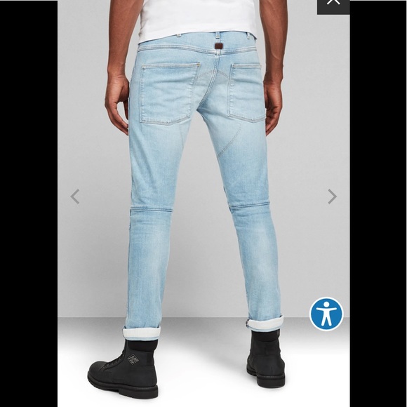 NWT Men’s G-Star Raw Slim 5620 Jeans - Picture 4 of 5